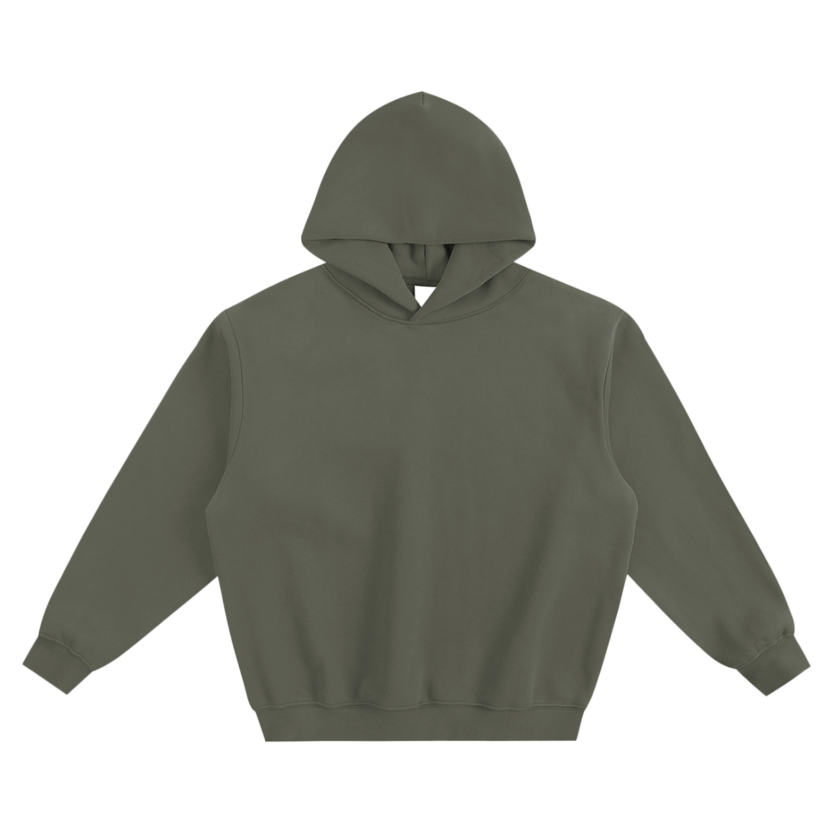 Fleeced Boxy Hoodie