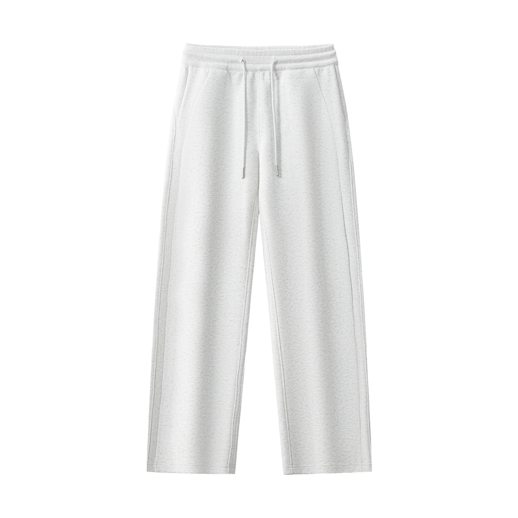 Essential Drawstring Straight-Leg Sweatpants