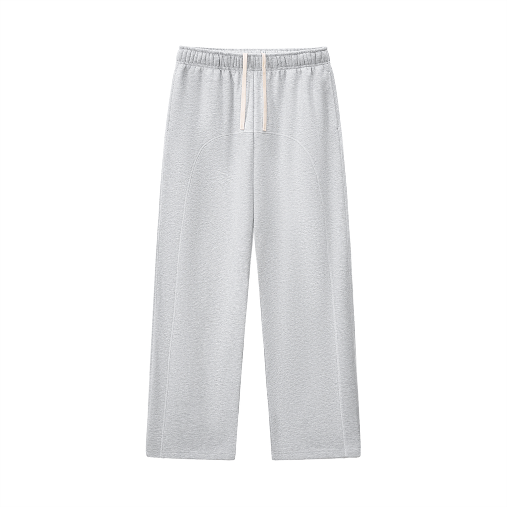 Contrast-Stitched Fleece Sweatpants - Unisex
