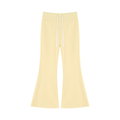 Women's Drawstring Flared Leg Pants