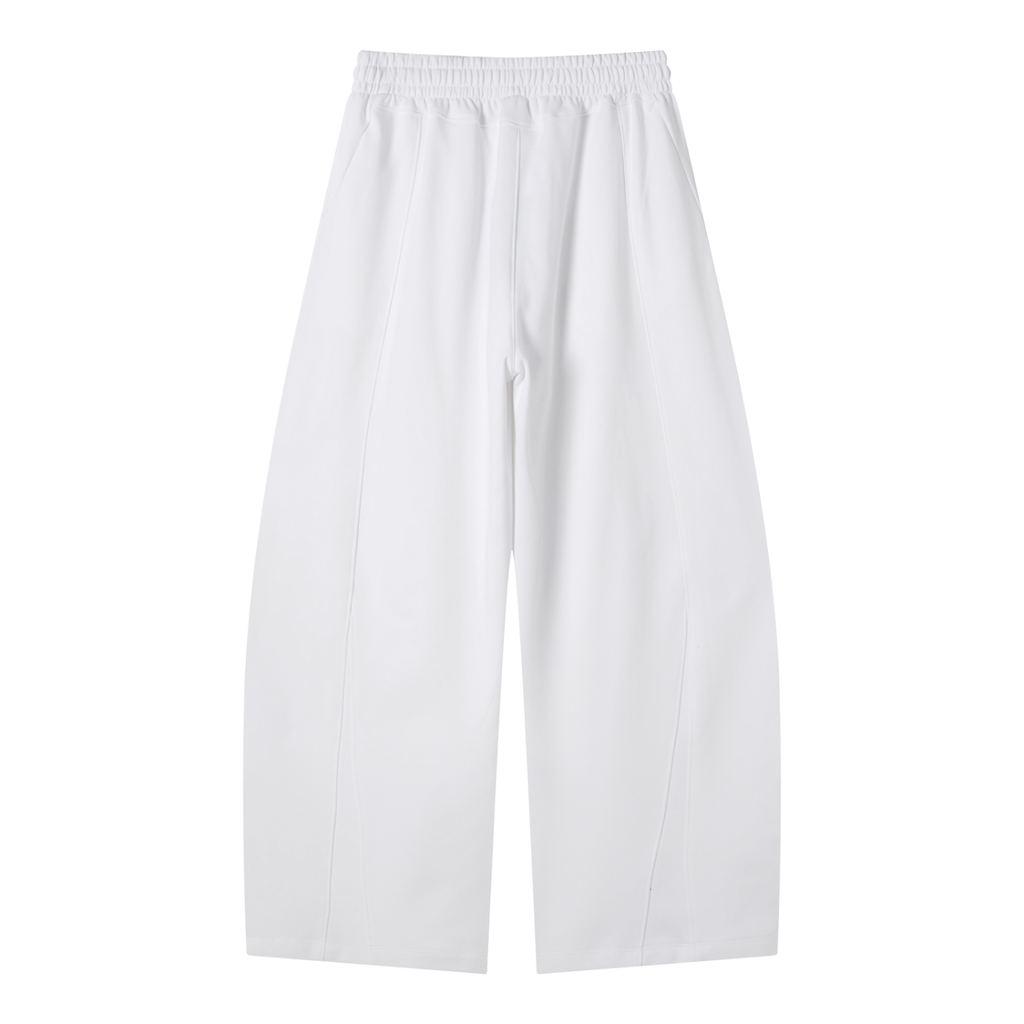 Heavyweight Wide Leg Panel Sweatpants