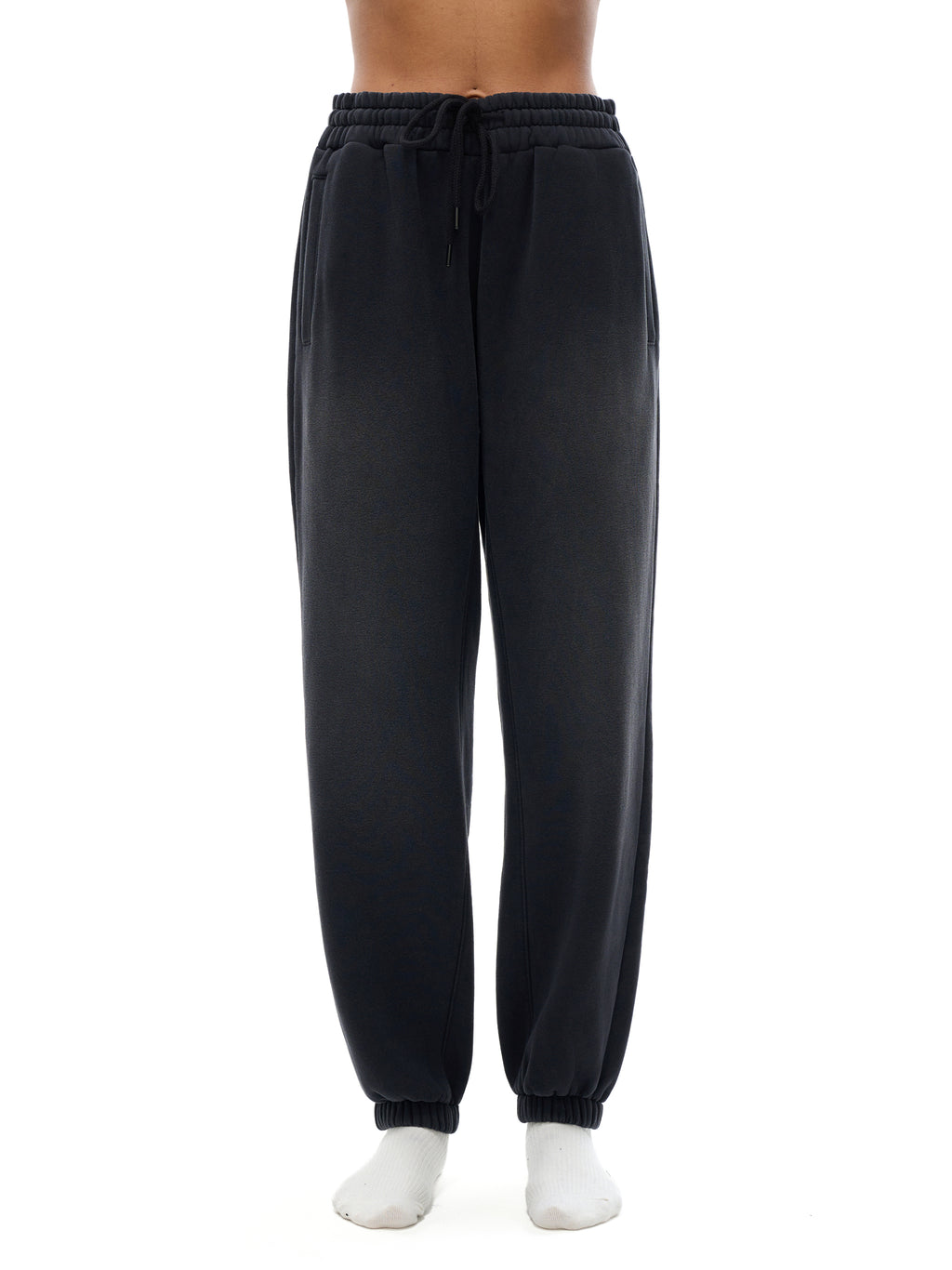 Vintage Washed Fleece Jogger Sweatpants