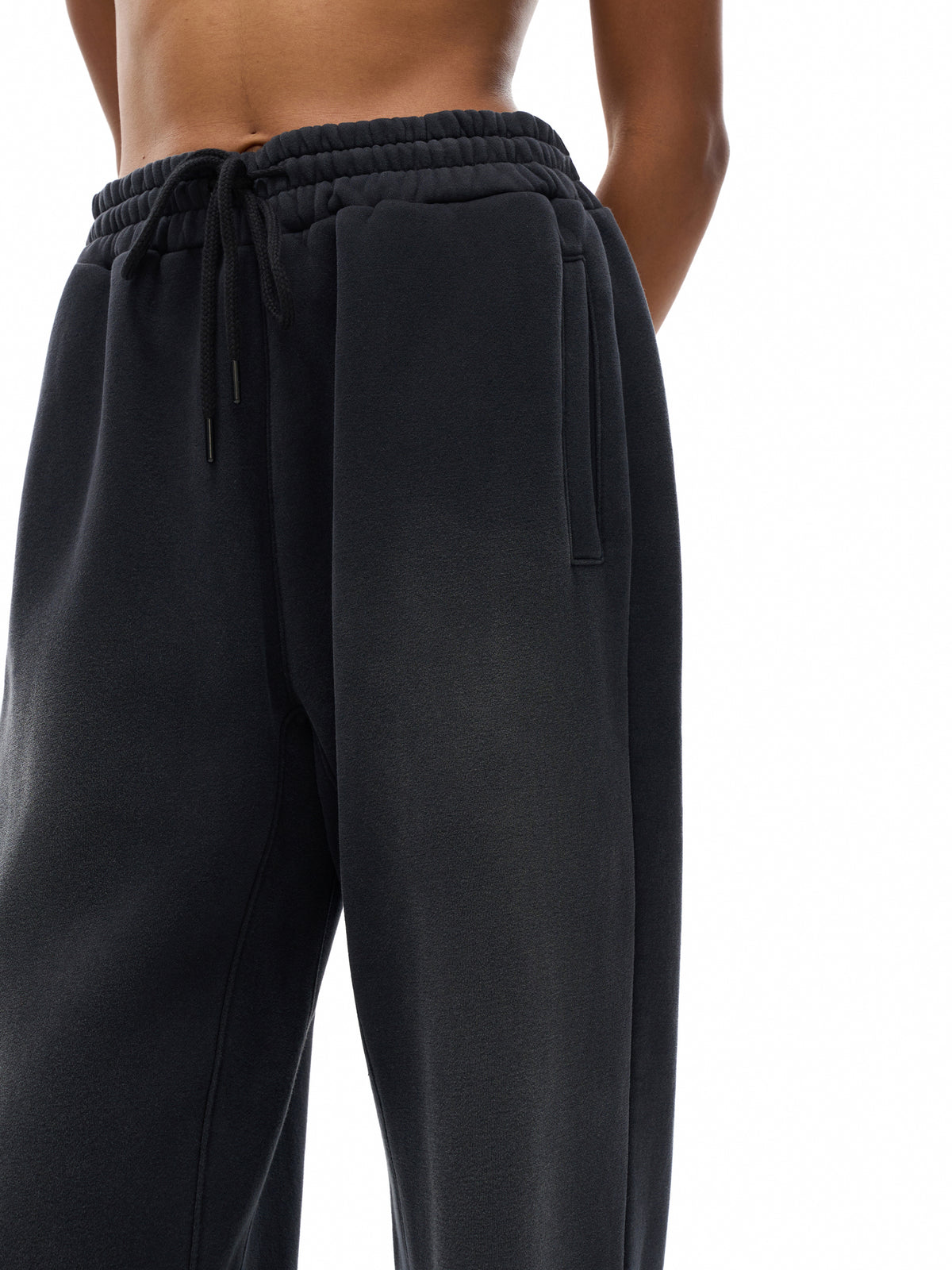 Vintage Washed Fleece Jogger Sweatpants