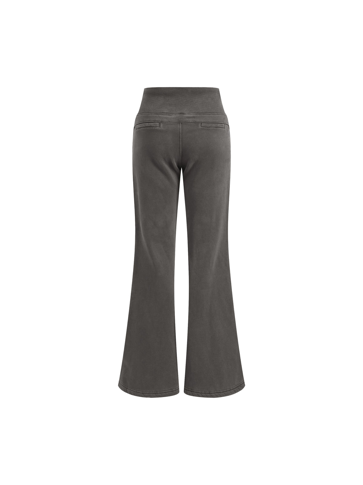 Vintage Washed Flared Fleece Pants