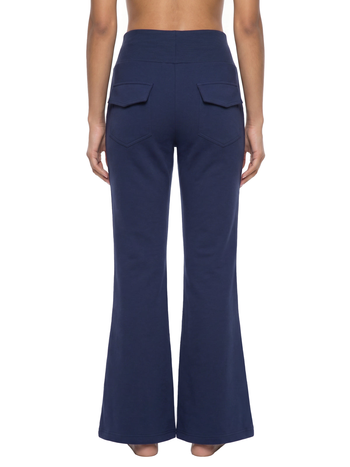 Women's Drawstring Flared Leg Pants
