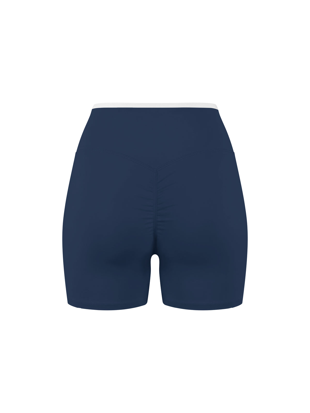 Women’s High Rise Color Block Yoga Shorts