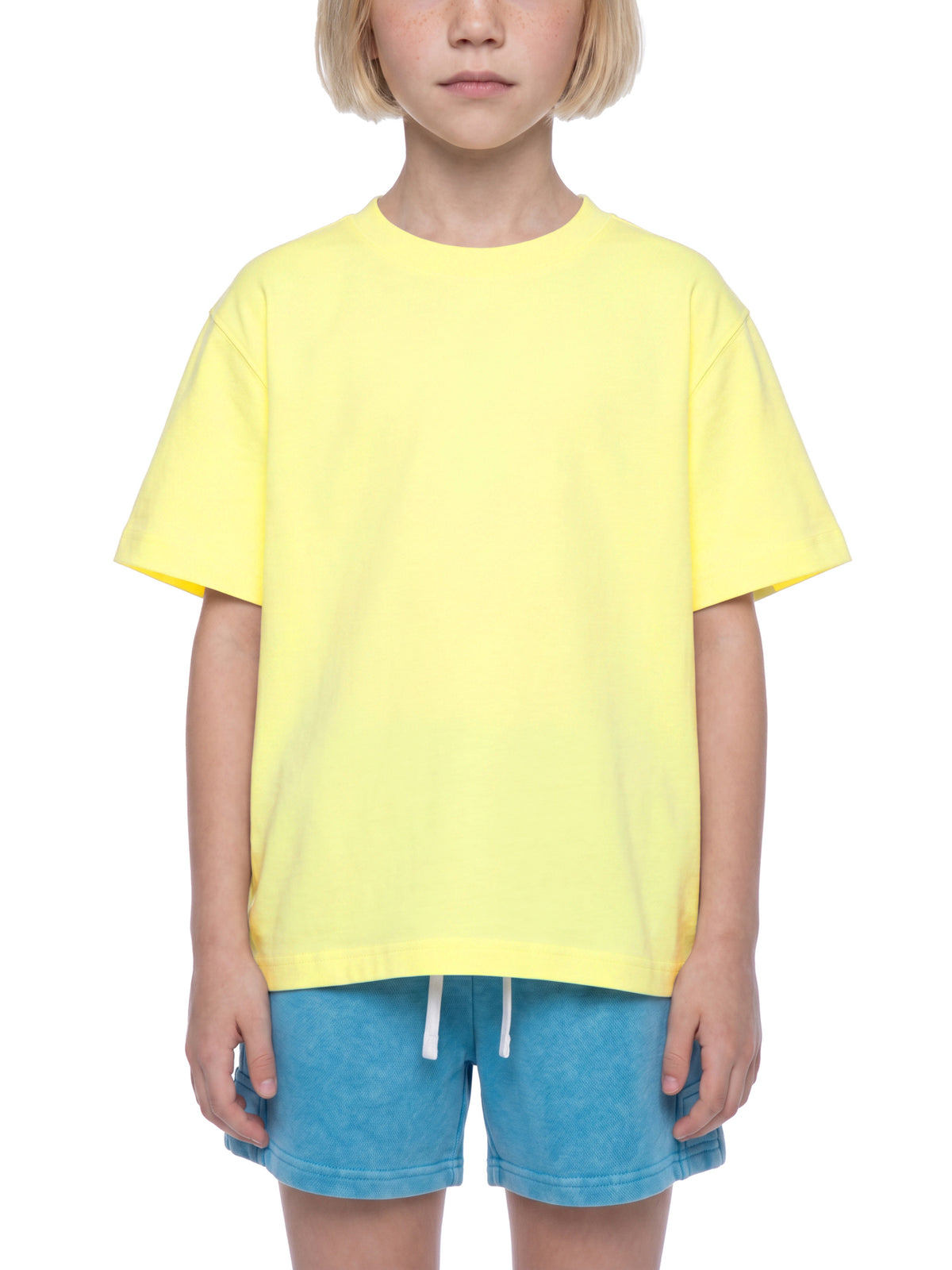 Kid’s Solid Crewneck T-Shirt