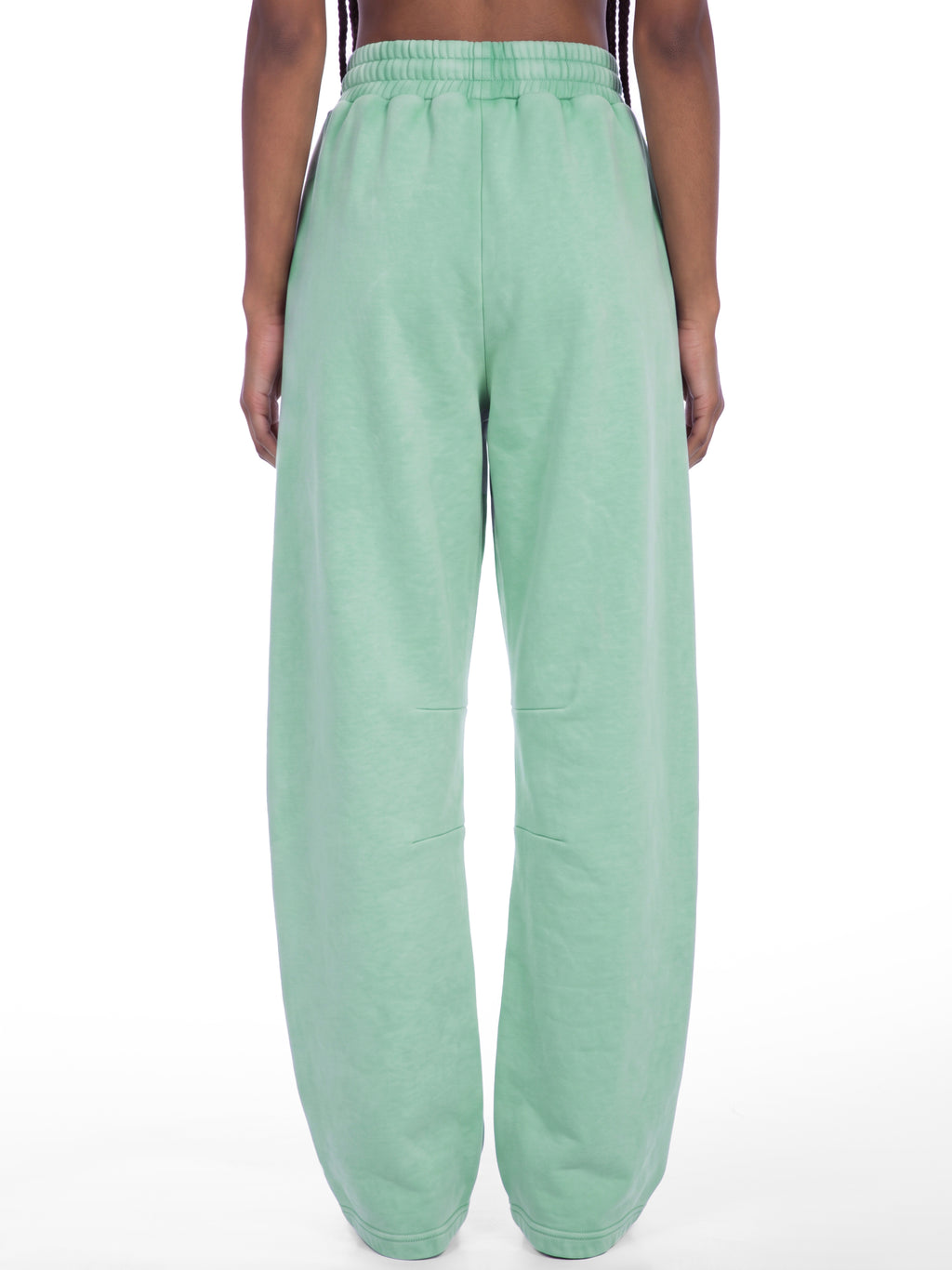 Unisex Vintage Wash Barrel Leg Fleece Sweatpants