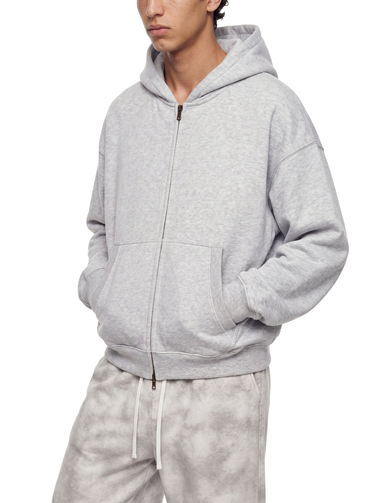Essential Oversized Fleece Boxy Hoodie